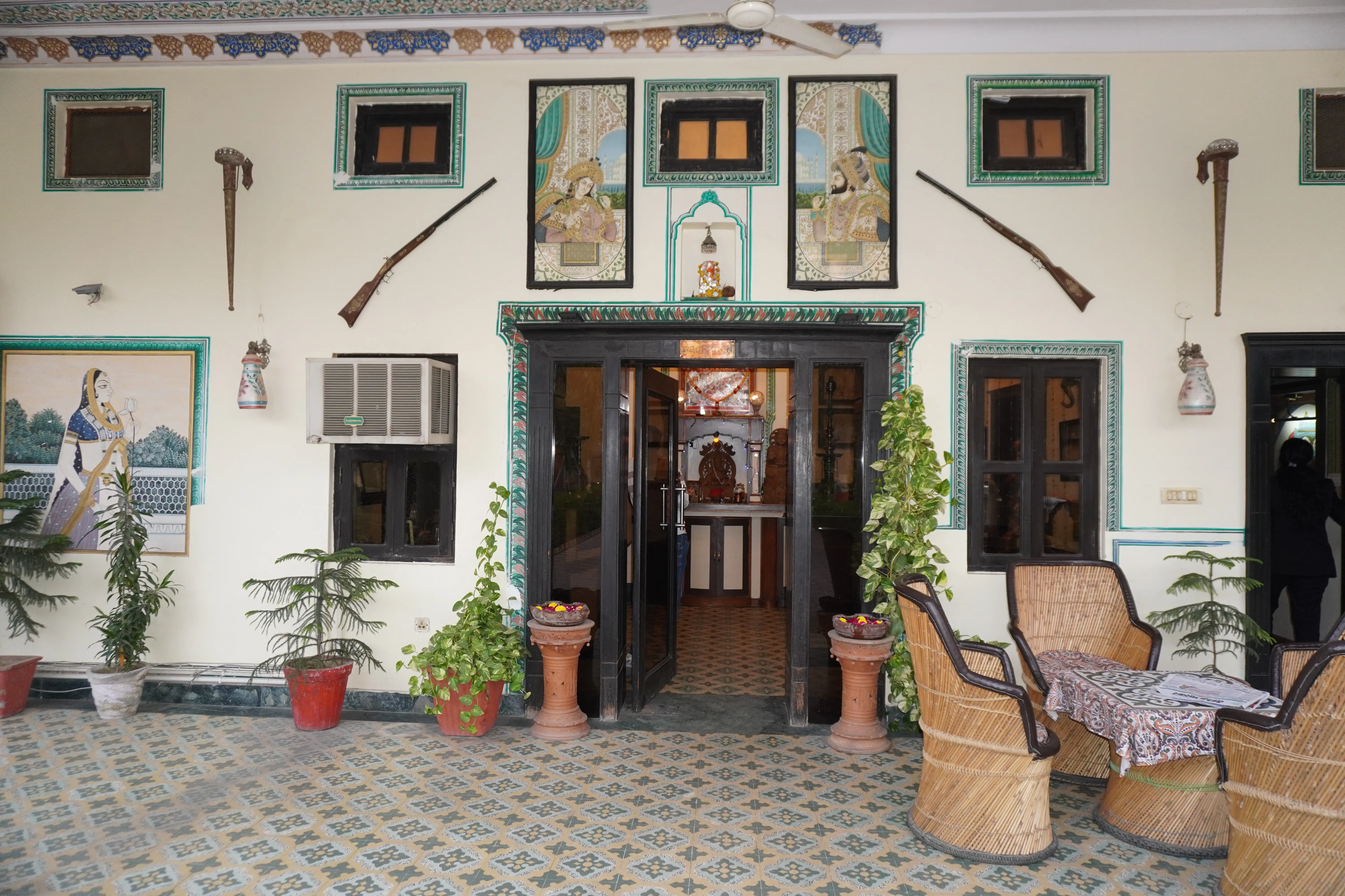 Heritage Architecture at Nirwana Palace - A Heritage Hotel Alwar